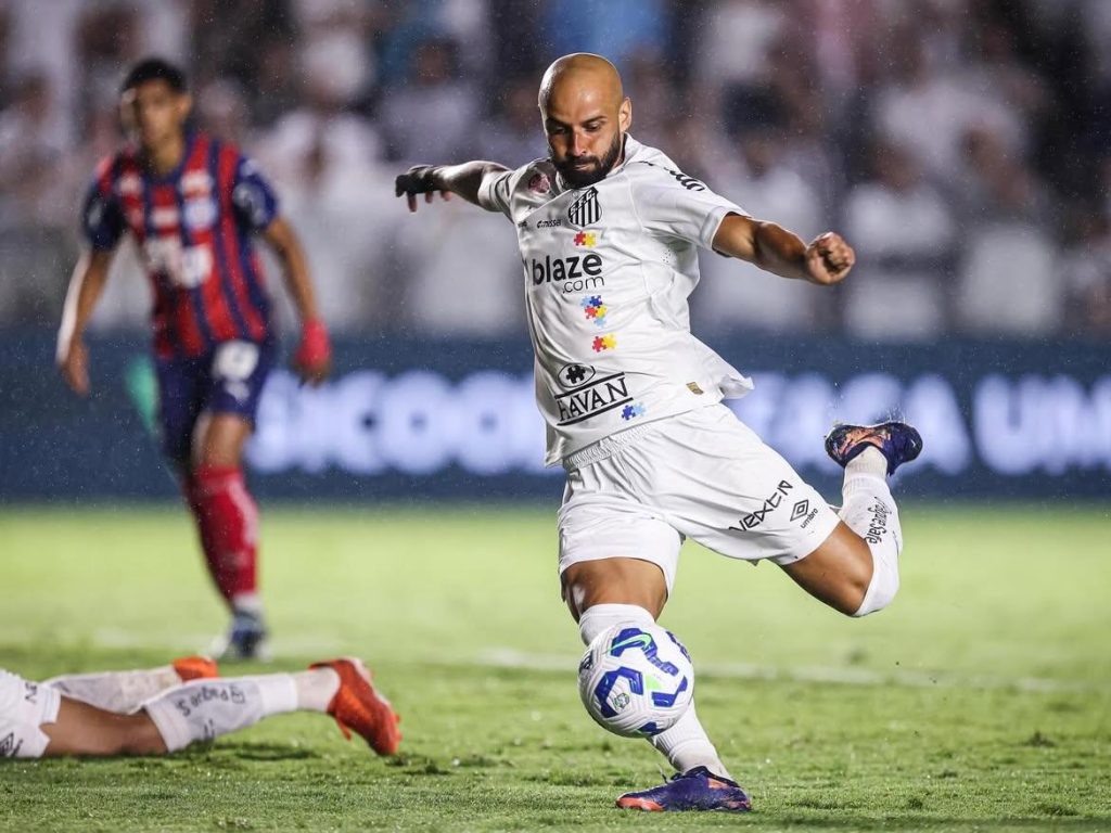 Santos e Bahia empatam em 2 a 2 na Vila Belmiro